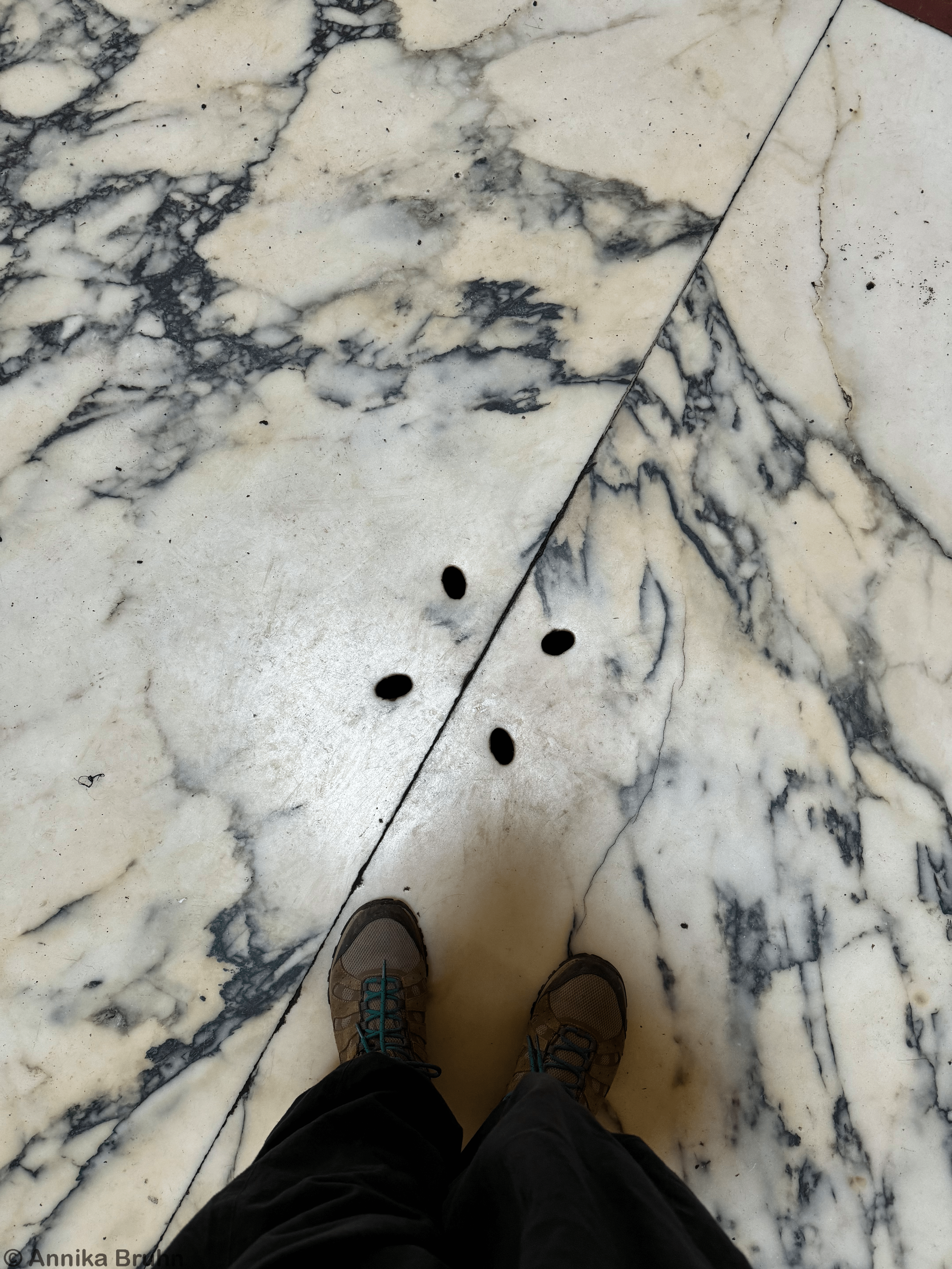 Entwässerung im Pantheon